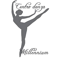 Ballerina con scritta Centro Danza Millennium
